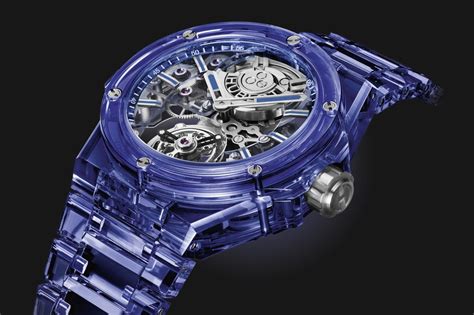 hublot sapphire diamond|Hublot sapphire tourbillon.